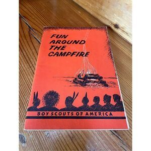 1952 Boy Scout Fun Around The Campfire Booklet